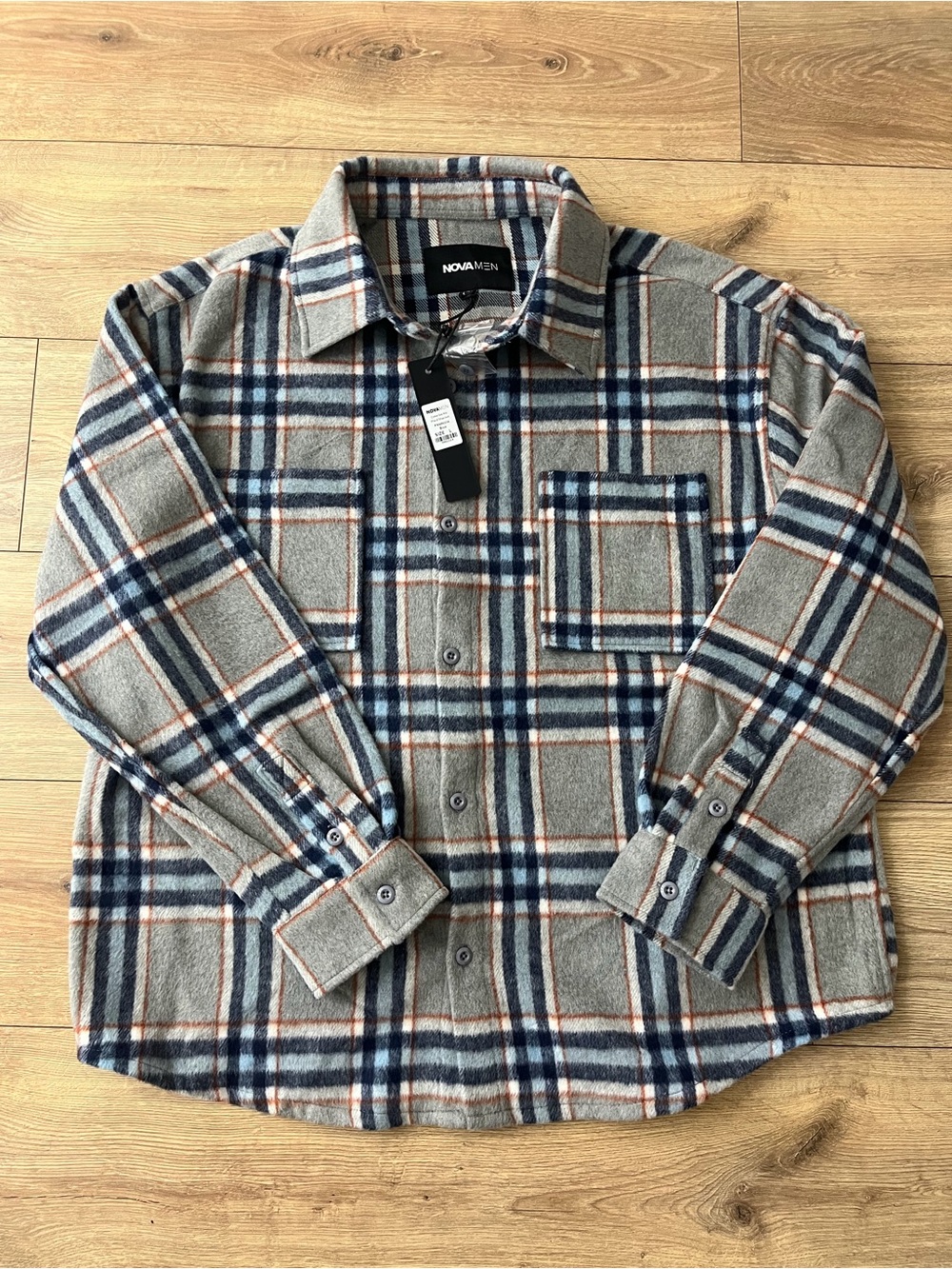 Fashion Nova Plaid Shacket